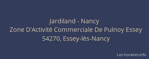 Jardiland - Nancy