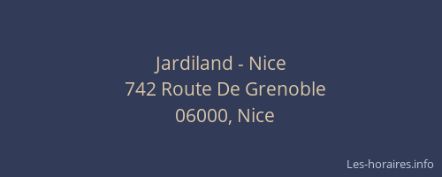 Jardiland - Nice