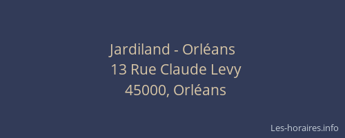 Jardiland - Orléans