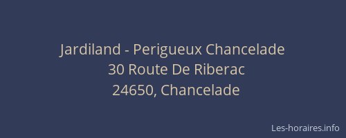 Jardiland - Perigueux Chancelade