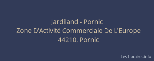 Jardiland - Pornic