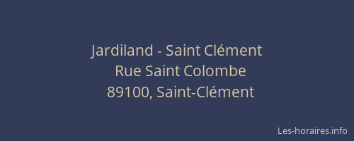 Jardiland - Saint Cl&eacute;ment