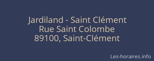 Jardiland - Saint Clément
