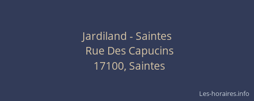 Jardiland - Saintes