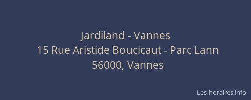 Jardiland - Vannes