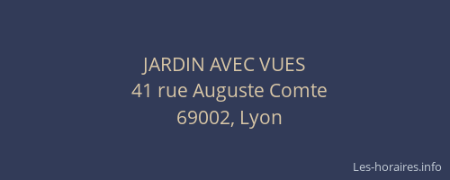 JARDIN AVEC VUES