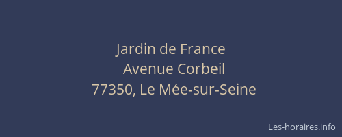Jardin de France