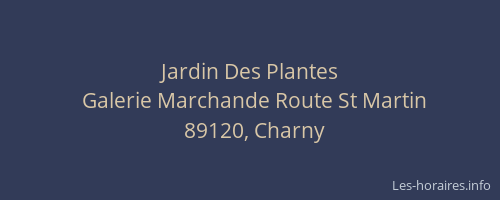 Jardin Des Plantes