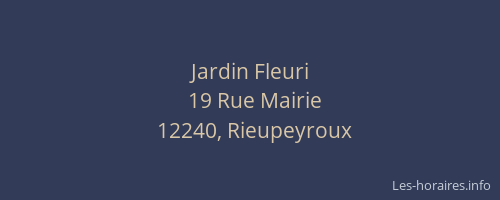 Jardin Fleuri