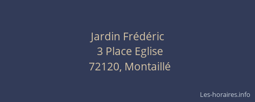 Jardin Fr&eacute;d&eacute;ric