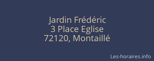 Jardin Frédéric