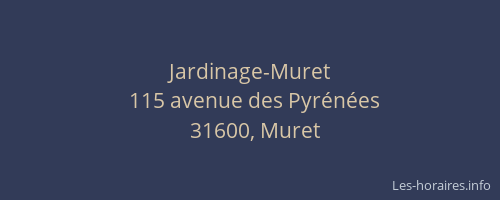 Jardinage-Muret