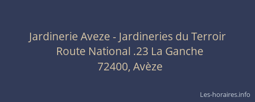 Jardinerie Aveze - Jardineries du Terroir