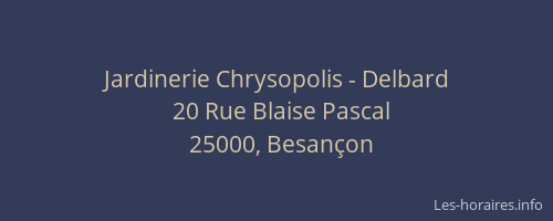 Jardinerie Chrysopolis - Delbard