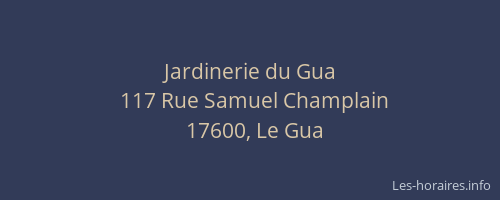 Jardinerie du Gua
