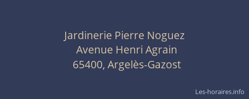 Jardinerie Pierre Noguez