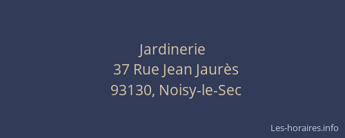 Jardinerie