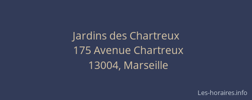 Jardins des Chartreux