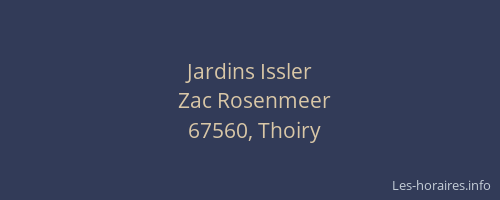 Jardins Issler