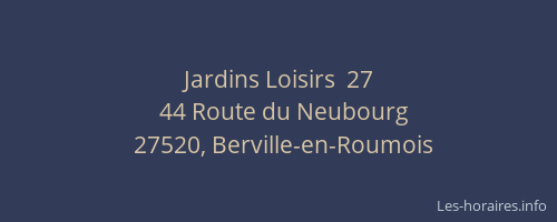 Jardins Loisirs  27