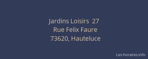Jardins Loisirs  27