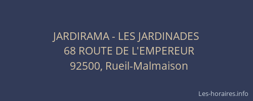 JARDIRAMA - LES JARDINADES