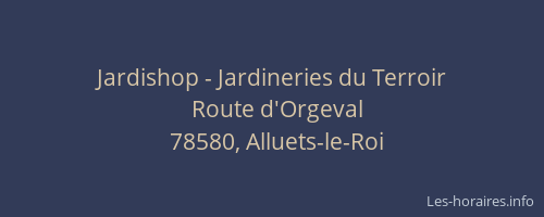 Jardishop - Jardineries du Terroir