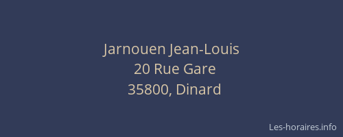Jarnouen Jean-Louis