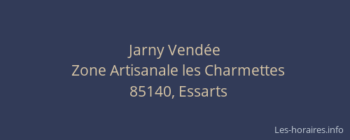 Jarny Vendée