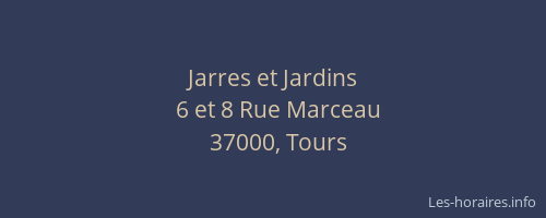 Jarres et Jardins