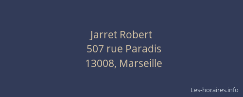 Jarret Robert