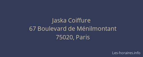 Jaska Coiffure