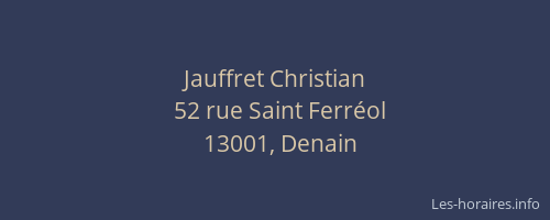 Jauffret Christian