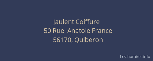 Jaulent Coiffure