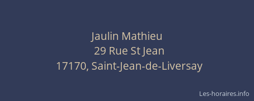 Jaulin Mathieu