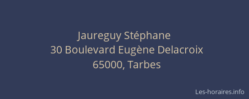 Jaureguy Stéphane