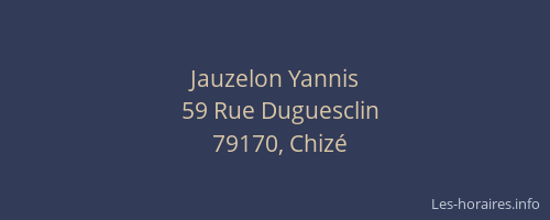 Jauzelon Yannis