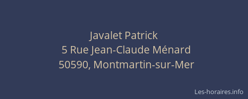 Javalet Patrick