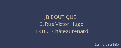 JB BOUTIQUE