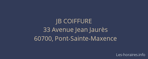 JB COIFFURE