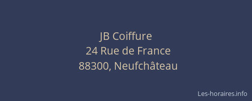 JB Coiffure