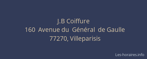 J.B Coiffure
