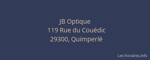 JB Optique