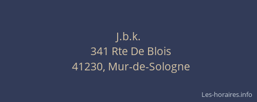 J.b.k.