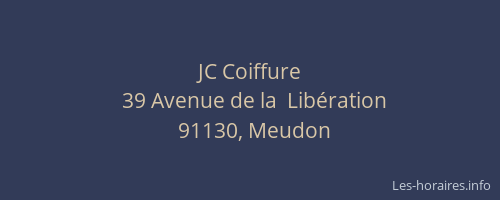 JC Coiffure