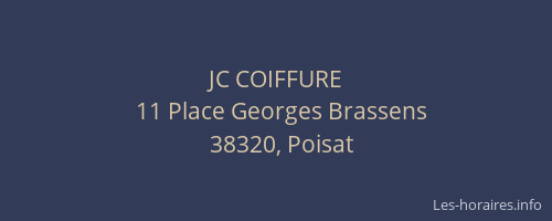 JC COIFFURE