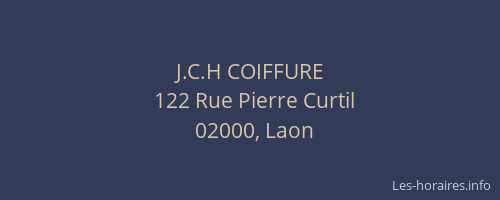 J.C.H COIFFURE