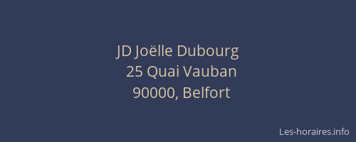 JD Joëlle Dubourg