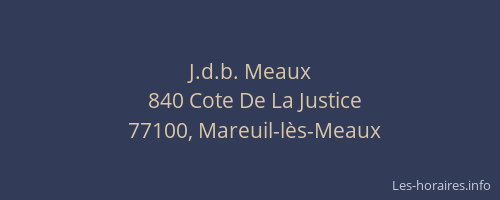 J.d.b. Meaux