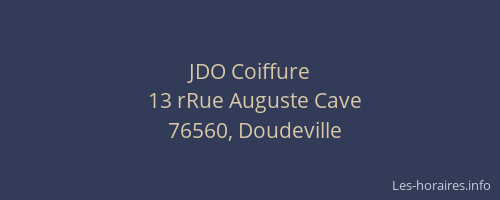 JDO Coiffure